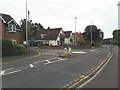 A recent roundabout on Bradwall Road, Sandbach