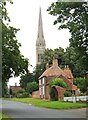 Buildings from three centuries in South Dalton