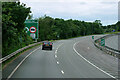 Leicester Road (A6) approaching Glen Gorse Roundabout