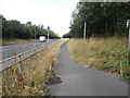 Footpath by the A16