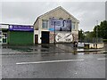 Building with mural, Pates Lane, Coleraine