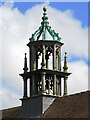 Bell tower on (the former) Hexham Middle School