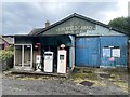 Old garage in Much Wenlock