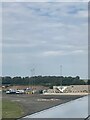 Construction work at Bristol Airport