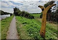 National Cycle Network 41 Milepost