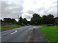 Looking east along the A689 at Stanhope