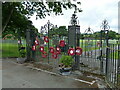 War Memorial gates in Corwen