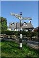 Fingerpost, Soot Hill, Anderton