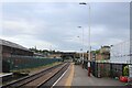 Batley Station on Platform 2, Looking North