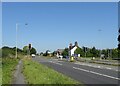 Traffic lights on Chester Road (A556)