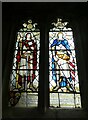 St Mary, Milston: stained glass window (II)