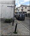 Flower tub, Bethlehem Court, Blaenavon