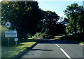 Cheadle Road at Warslow boundary