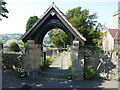 Lych gate, Crickhowell