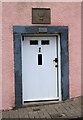 Door to a cottage on Forth Street