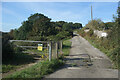 Bridleway to Old Castle Down from St Brides Major