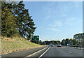 Approaching junction on the A66