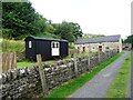 Shepherds hut at Stanhope Hall