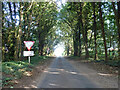 Topshill Road through Thorpe Belt