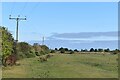 NZ3374 : Field edge path at Brier Dene Farm by David Martin