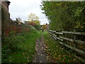 Footpath from the Trent bank to Farndon Road