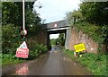 Disused railway bridge over Kerdiston Road