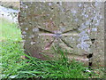 Ordnance Survey Cut Mark with Bolt