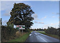 Approaching the A1 from the Shilbottle direction