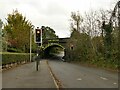 Railway bridge over Hall Lane