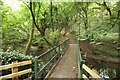 Footbridge over the River Ash