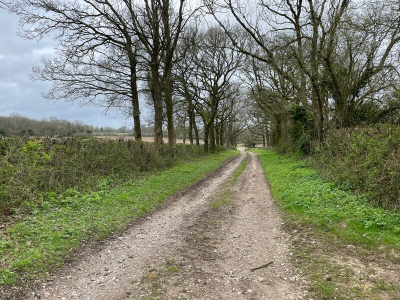 Track approaching Steven Warren Farm © Mr Ignavy cc-by-sa/2.0 ...