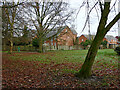 Park and housing in Penn Fields, Wolverhampton