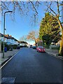 Looking south-west along Hoop Lane