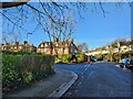 Approaching the junction of Corringham and Rotherwick Road