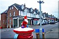 Santa on a Post Box