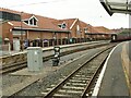 Whitby station platforms