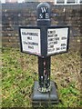 Distance Marker, Worcester and Birmingham Canal