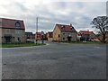 Modern housing development on Ponteland Road