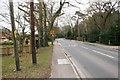 SU7663 : Finchampstead, Reading Road by Brendan and Ruth McCartney