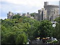 SU9677 : Windsor Castle: A riverside view by Pam Brophy