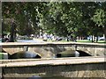 Three Bridges over the river at Bourton on the Water