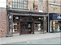 SO1091 : Preserved shop front, Newtown/Y Drenewydd. by David Stowell