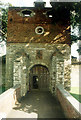 TQ7570 : Upnor Castle main gate by Penny Mayes