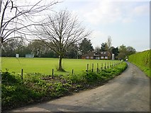 TQ9160 : Rodmersham Cricket Club by Penny Mayes