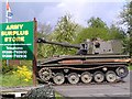 Army Surplus store at  Coneybury Farm