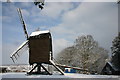 TQ4529 : Nutley Windmill in Snow by David BROOKER