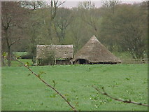 TQ5509 : Iron Age Village by Terry Jones