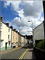 Road into Chepstow and Castle