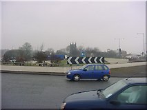 SJ8845 : City Road Roundabout! by David Gill