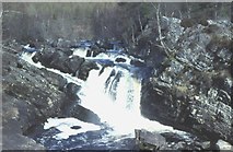 NH4458 : Falls of Rogie by Anne Burgess